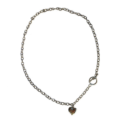 Metal Heart-shaped Pendant Creative Simple Fashion Necklaces