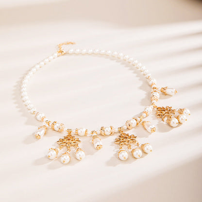 Ancient Costume Style Of Precious Stones Summer Graphy Classical Necklaces