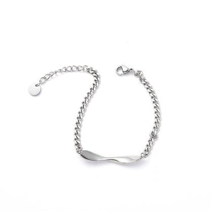 Women's & Men's & Engraved Girlfriends Commemorative Gift And Mobius Bracelets