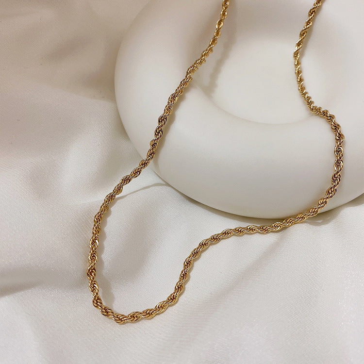 Transparent Bear Metal Smiley Pendant Female Necklaces