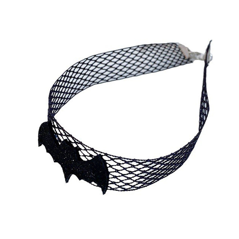 Series Mesh Hat Bat Trendy Hot Dark Necklaces
