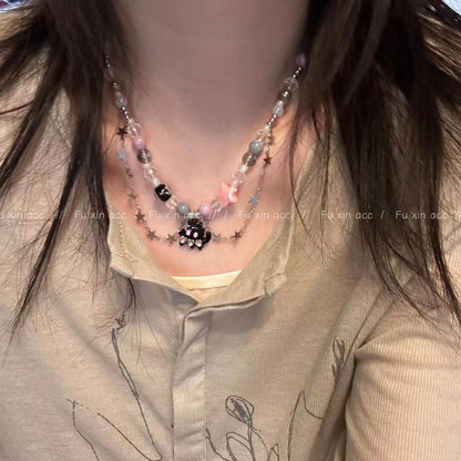 Stars Female Subculture Affordable Luxury Style Necklaces