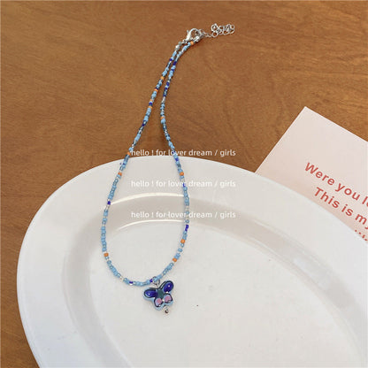 Candy Color Beads Stringed Sweet Cute Girly Necklaces
