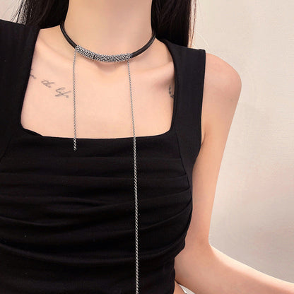 Women's Unique Long Fashionable Sweater Chain Necklaces