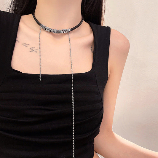Women's Unique Long Fashionable Sweater Chain Necklaces