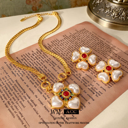 Pearl Fashion Retro Minority Design Sense Necklaces