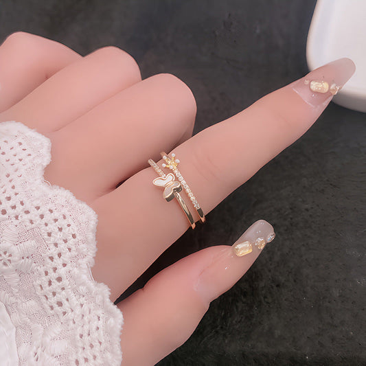 Female Temperament Wild Adjustable Index Finger Rings