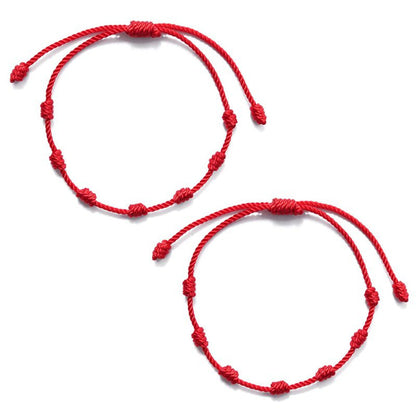 Simple And Elegant Hand-woven Adjustable Couple Bracelets