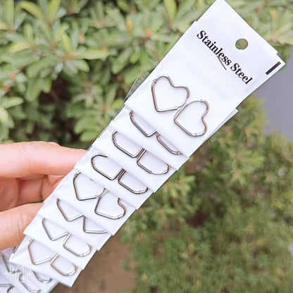 Thick Titanium Steel Hipster Accessories Versatile Earrings