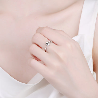 Cat Female Cute Claw Opening Adjustable Rings
