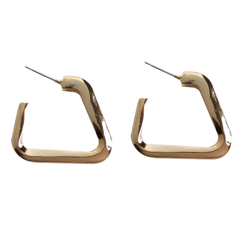 Needle Personality Simple Geometric Ear Female Earrings
