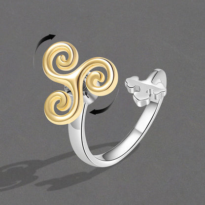 Stylish Totem Hot Wheels Spinning Creative Rings