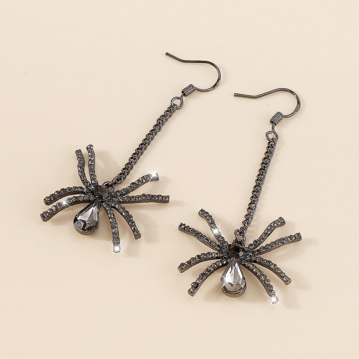 Women's Dark Vintage Long Exaggerated Spider Rings