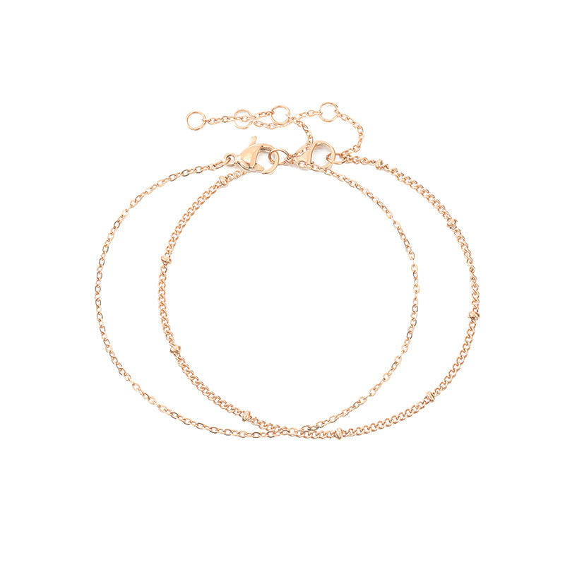 Ornament Fashion Slim Chain Female Simple Bracelets