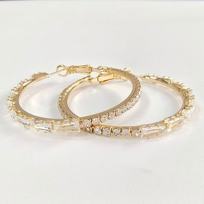 Simplicity And Exaggeration Big Circle Micro Earrings