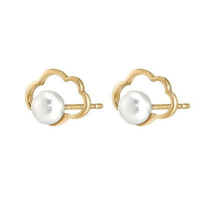 Cloud Sier Needle Niche Design Advanced Earrings