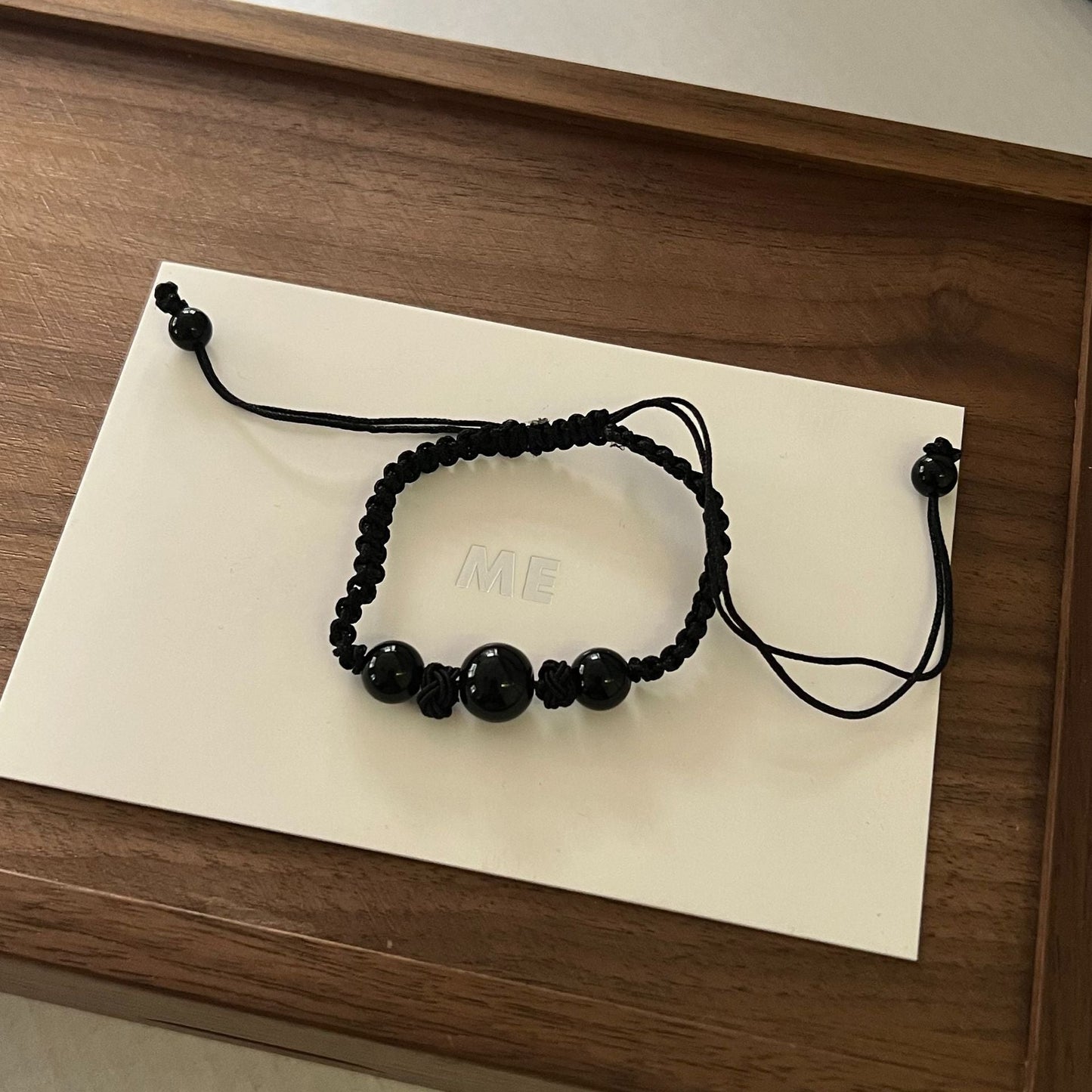 Women's Ebony Bell Niche Advanced Handmade Bead Necklaces