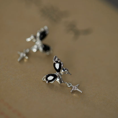 Women's Butterfly Tassel Light Luxury Small Heavy Design High-grade For Rings