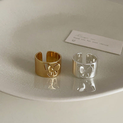 Women's Design Sense Niche Retro Personality All Rings