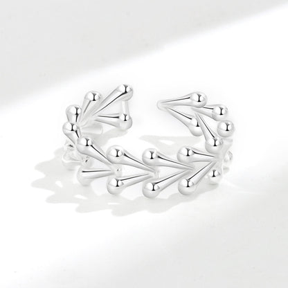 Personalized Temperamental Fashionmonger Love Crinkle Hip Rings