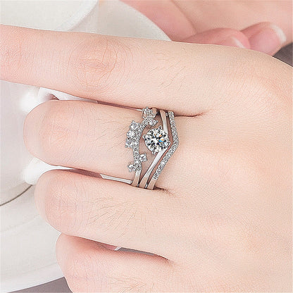 Crown Couple One Style For Korean Rings