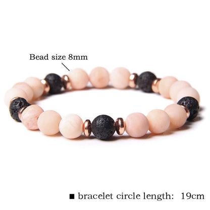 Women's & Men's & Natural Black Hair Crystal Essential Bracelets