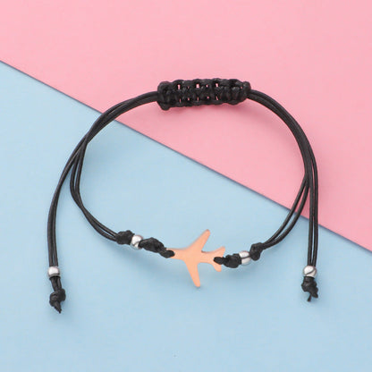 Personality Fashion Woven Wax Rope Adjustable Bracelets