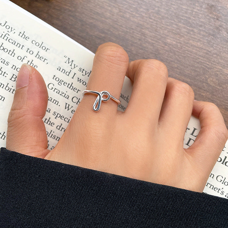 Personalized Cold Style Hand Jewelry Female Opening Rings