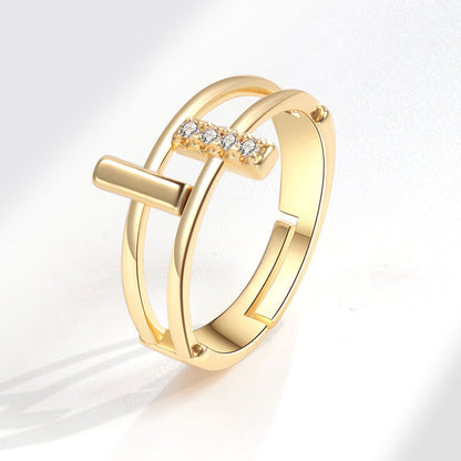 Women's For Style Cool Personality Fashion Design Sense Simplicity Rings