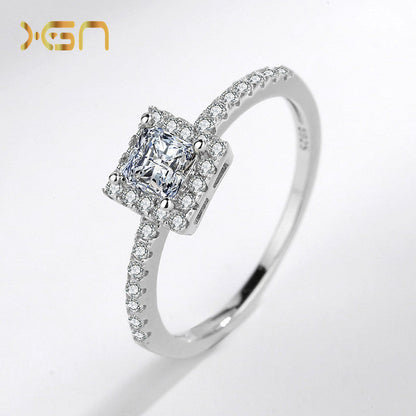 Sterling Sier Eight Hearts And Arrows Rings