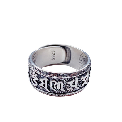 Women's & Men's & Thai Sier Personalized Hip Hop Hipster Domineering Rings