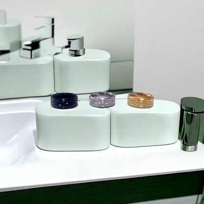 Men's Titanium Steel Frosted Temperament Leisure Business Style Rings