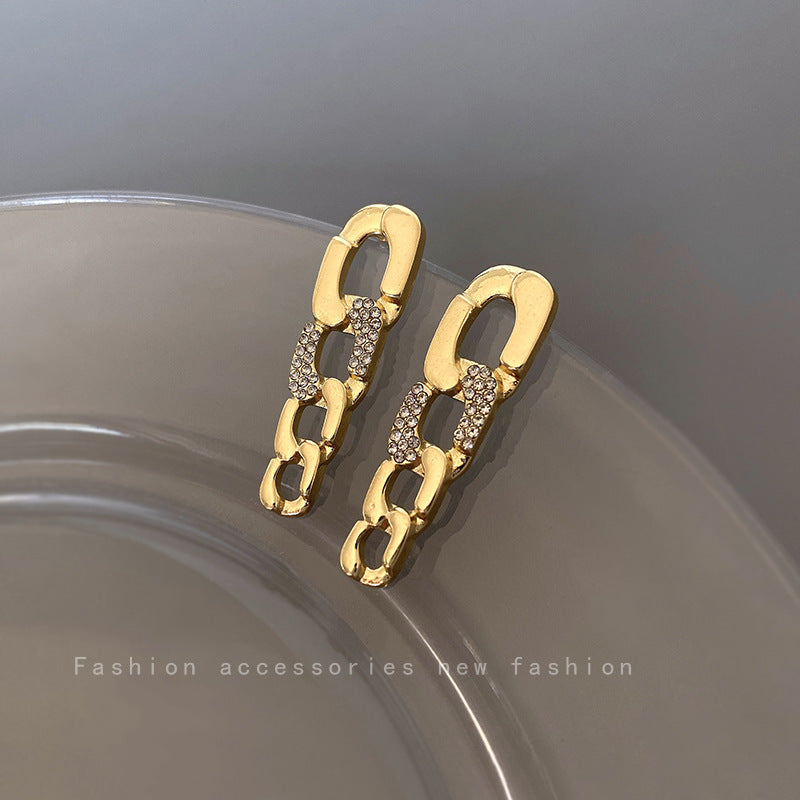 Treatment Personalized Stall Entrepreneurship High-grade Diamond Earrings