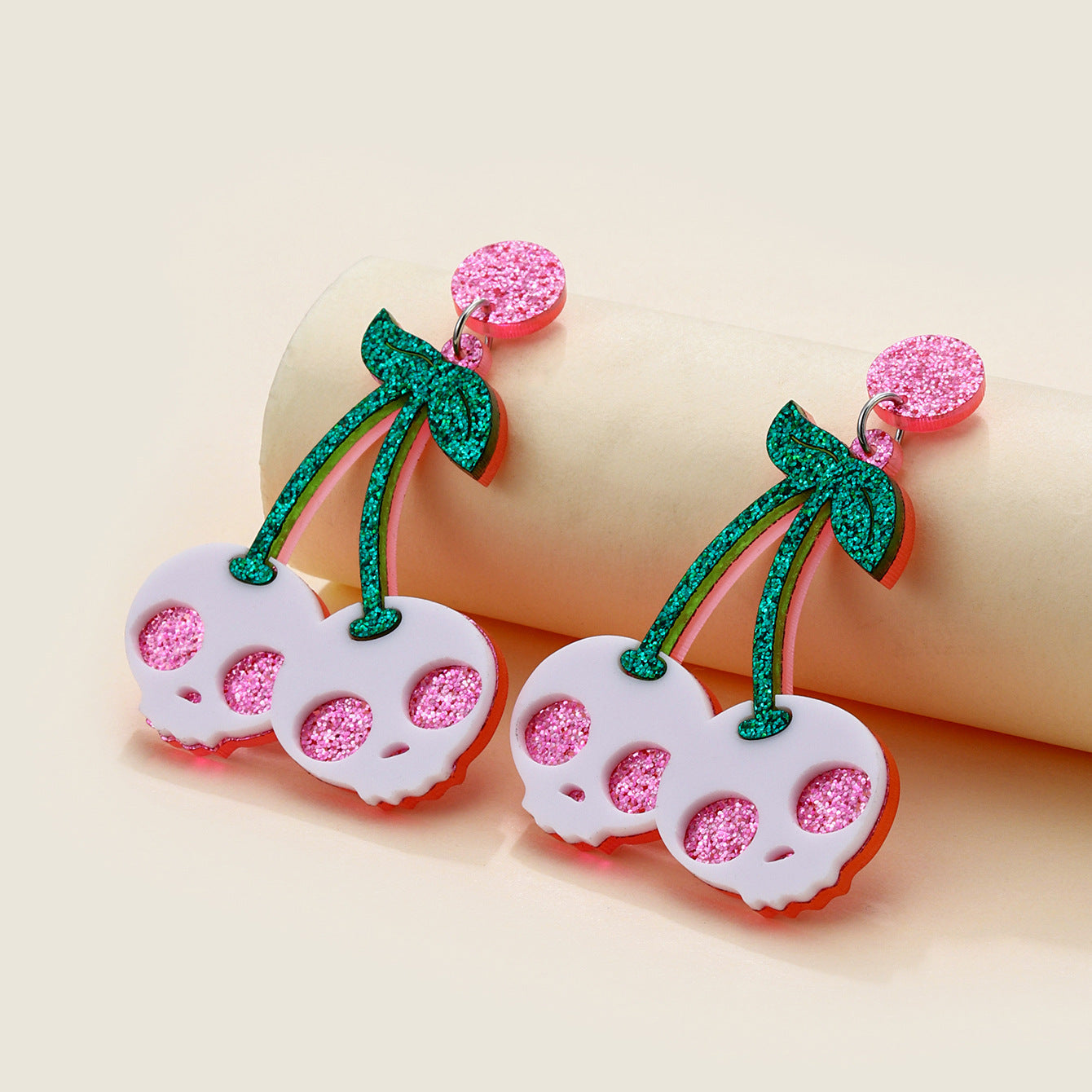 Women's Halloween Cartoon 3d Cute Funny Pumpkin Earrings