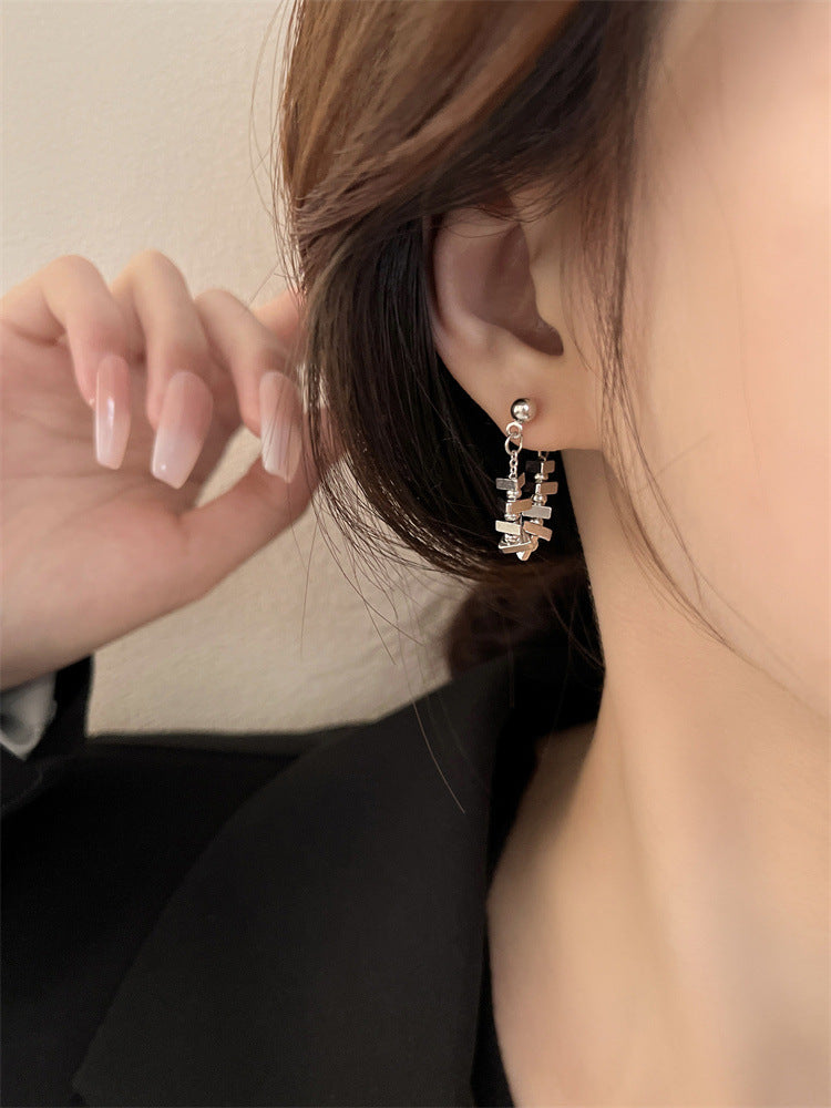 Women's Design Metal Square Chain For Trendy Earrings