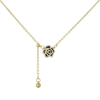 Female Clavicle Chain Special Interest Light Necklaces