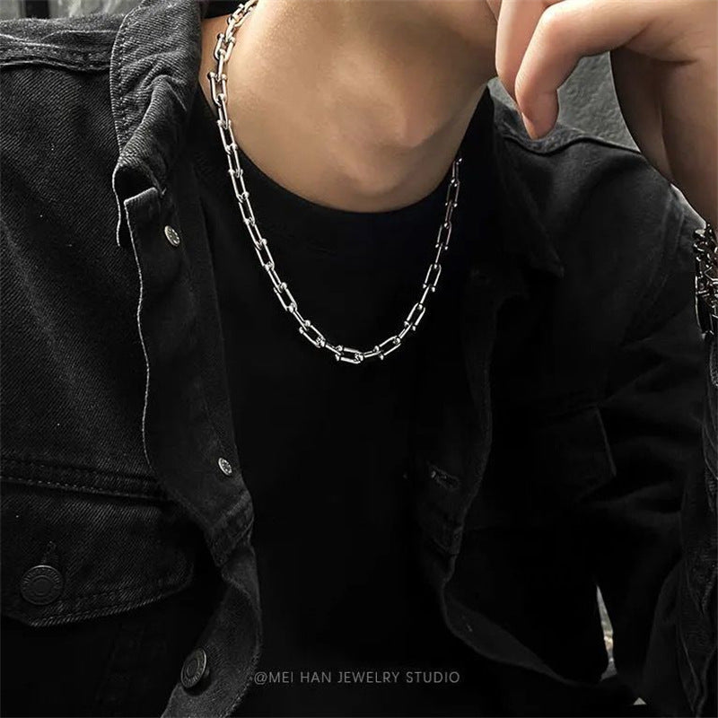 U-shaped Chain Kendall Horseshoe Fashion Simple Necklaces