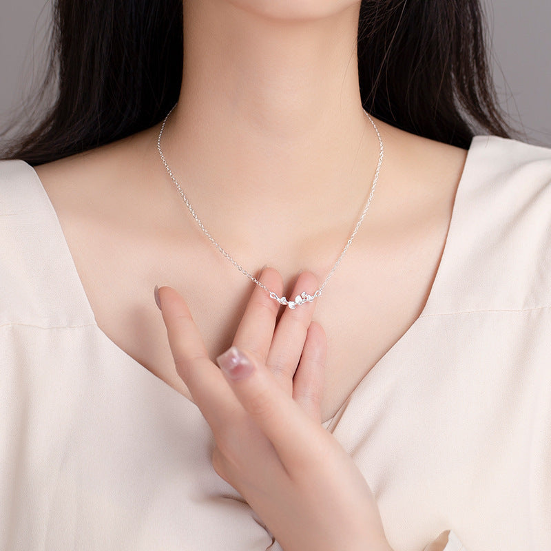 Leaf Female Temperament Light Luxury Niche Leaves Clavicle Chain Necklaces