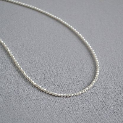 French Elegant Bright Imitation Crystal Pearl Color Exquisite Soft Necklaces