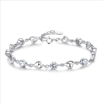 Women's Sterling Sier Bardo Design Light Luxury Bracelets