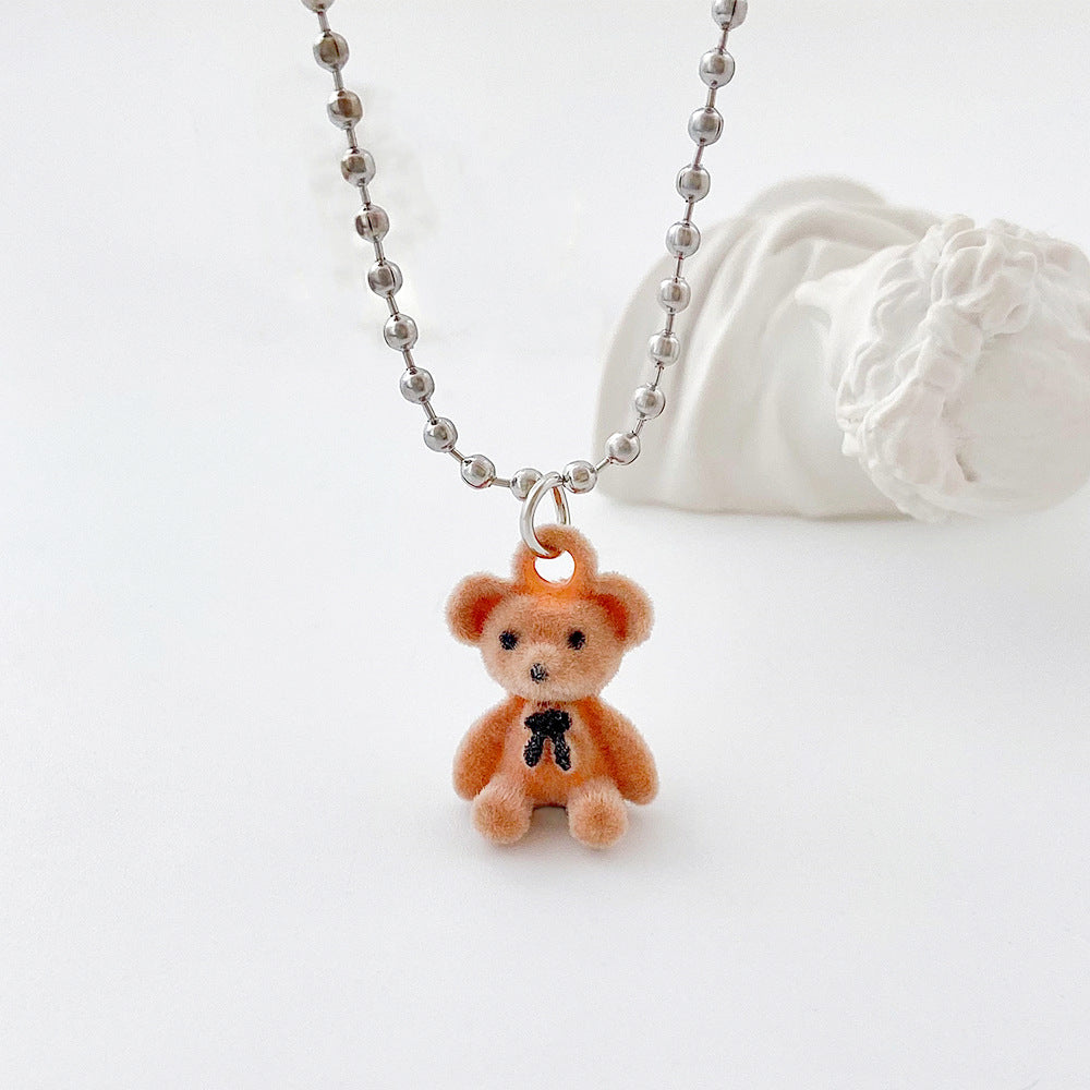 Hop Cartoon Milk Cool Pendant Clavicle Necklaces