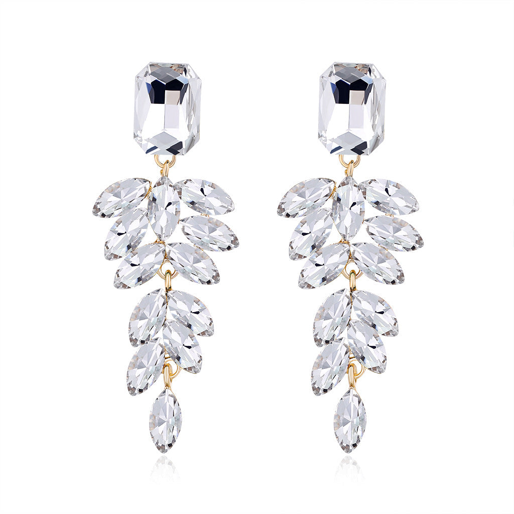 Tassel Water Drop Fashion Wedding Banquet Earrings
