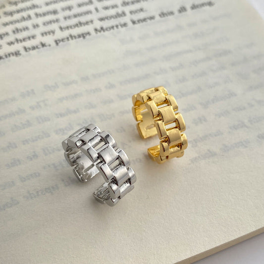 Female Opening Adjustable Cold Style Daily Copper Rings