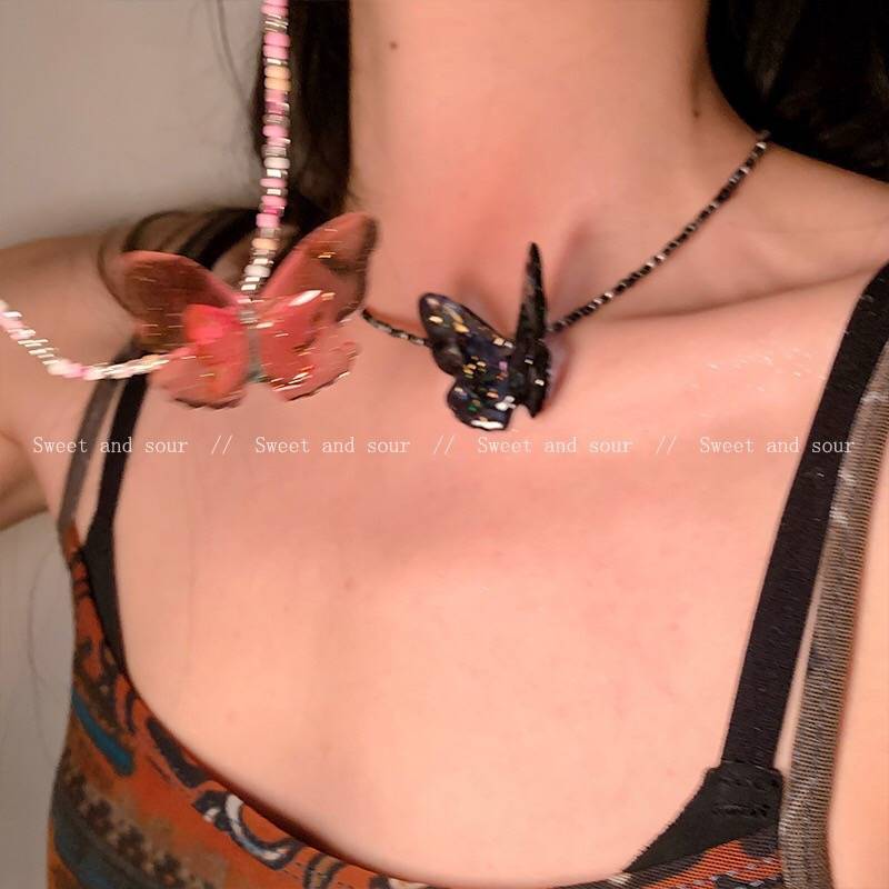 Dopamine Millennium Style Clavicle Chain Sweet Necklaces