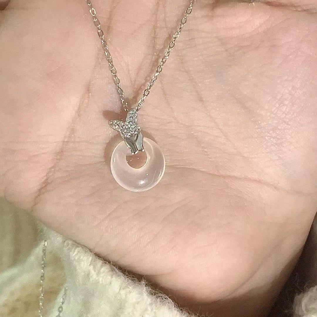 Female Light Luxury Minority Design Sense Gentle Clavicle Necklaces