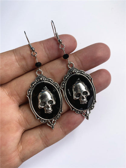 Men's Stage Band Punk Exaggerated Vintage Alloy Earrings