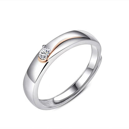 Women's & Men's & Sterling Sier And One Pair Advanced Design Rings