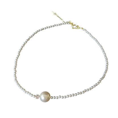 Korean Style Super Fairy Clavicle Chain Vintage Bridal Pearl Necklaces