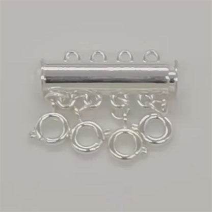 Accessories Magnetic Snap Connection Buckle Double Necklaces