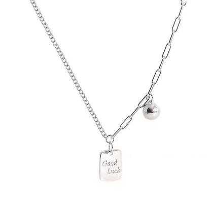 Female Cold Style Light Luxury Minority Design Necklaces